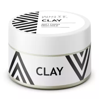White Cosmetics, Глина для укладки волос, 120 г (УЦЕНКА)