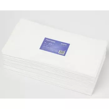 White line, полотенце малое 35Х70 белое (пачка 50 шт.)