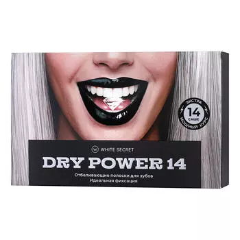 White Secret, Отбеливающие полоски Dry Power 14