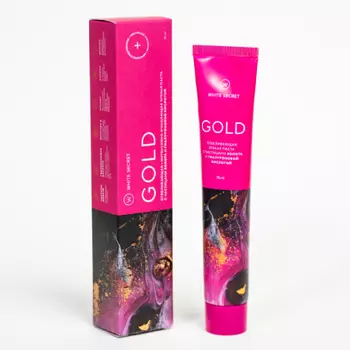 White Secret, Зубная паста Gold, 75 мл