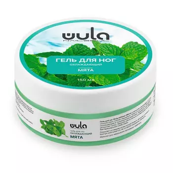 WULA Nailsoul, Гель для ног «Мята», 150 мл