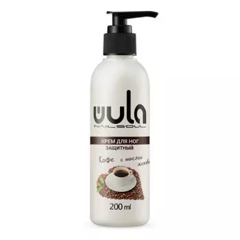 WULA Nailsoul, Крем для ног «Кофе с маслом жожоба», 200 мл