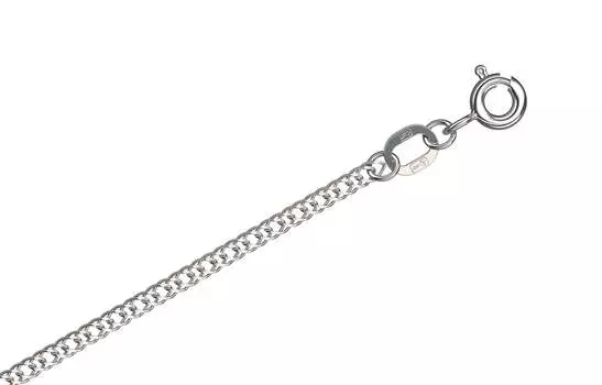 Браслет из платины Krastsvetmet, плетение Ромб двойной