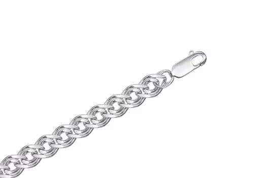 Браслет серебряный Krastsvetmet