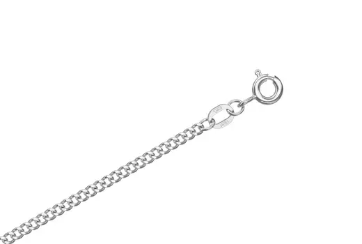 Браслет серебряный Krastsvetmet, плетение Гурмета