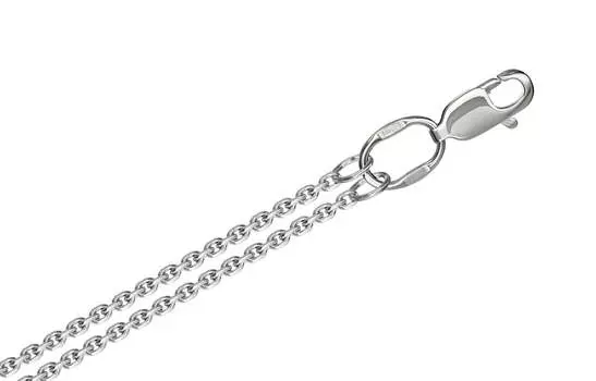 Браслет серебряный Krastsvetmet, плетение Кобра