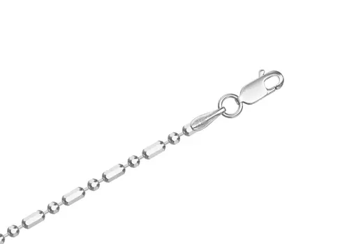 Браслет серебряный Krastsvetmet, плетение Шарик-Бочка