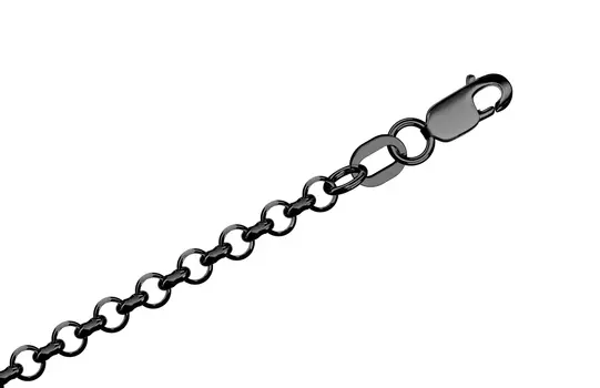 Браслет серебряный Krastsvetmet, плетение Тонда