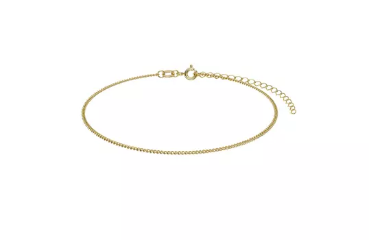 Браслет золотой Krastsvetmet, плетение Гурмета