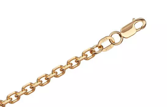 Браслет золотой Krastsvetmet, плетение Ролло