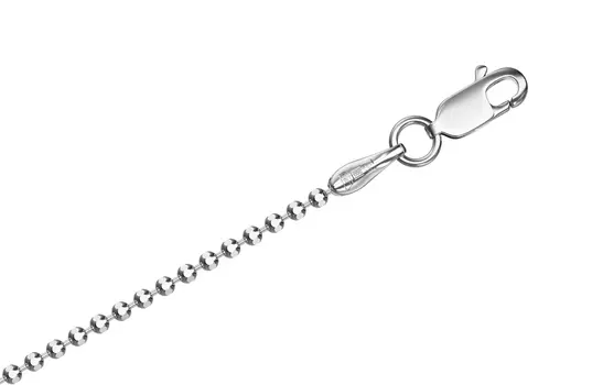 Браслет золотой Krastsvetmet, плетение Шариковое