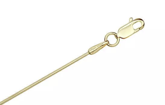 Браслет золотой Krastsvetmet, плетение Снейк