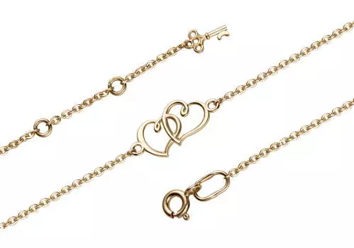 Браслет золотой Талант «Love»