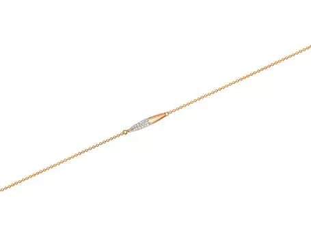 Браслет золотой Vesna с бриллиантами