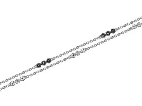 Браслет золотой Vesna с бриллиантами