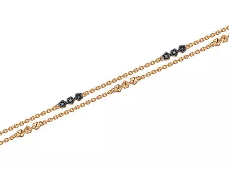 Браслет золотой Vesna с бриллиантами