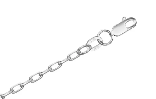 Цепь серебряная Krastsvetmet, плетение Форцатина рада