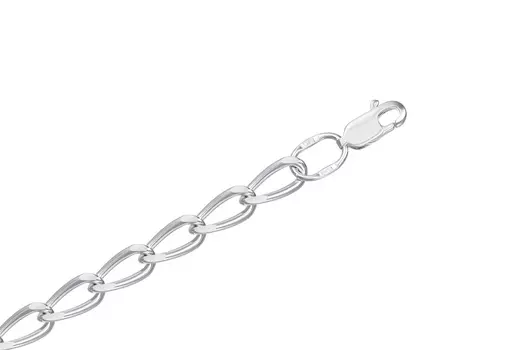 Цепь серебряная Krastsvetmet, плетение Гурмета рада