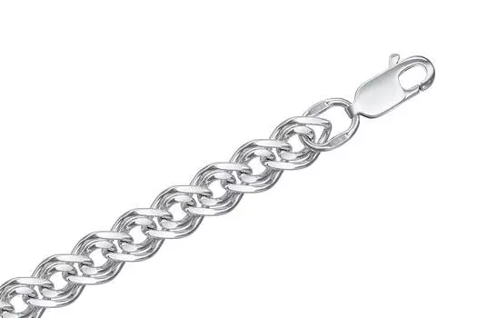 Цепь серебряная Krastsvetmet, плетение Нонна