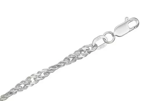 Цепь серебряная Krastsvetmet, плетение Сингапур