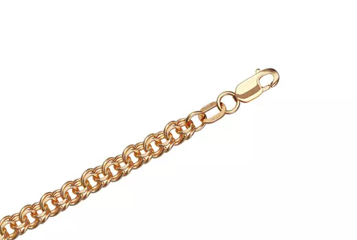 Цепь золотая Krastsvetmet, плетение Гарибальди