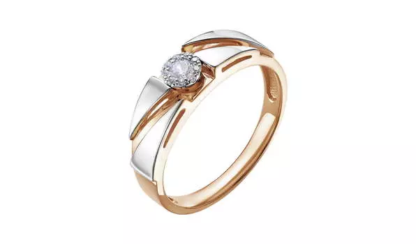 Кольцо золотое RoseGrace с бриллиантами