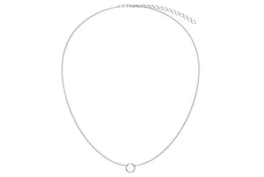 Колье серебряное «Кобра с мини-кольцом», Krastsvetmet