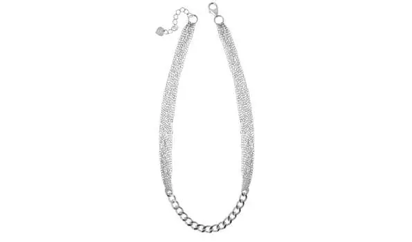 Колье серебряное Krastsvetmet