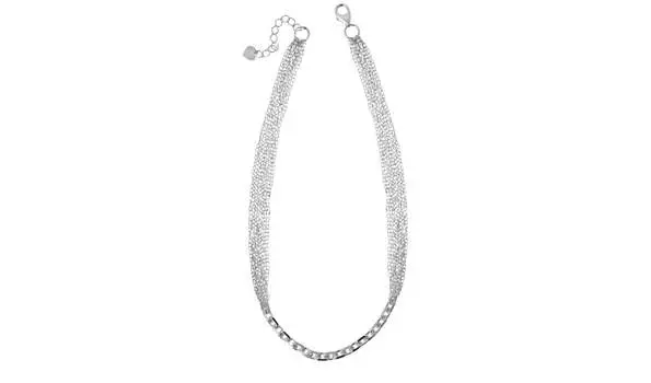 Колье серебряное Krastsvetmet