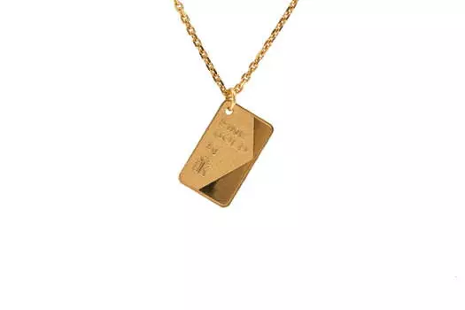 Колье серебряное Krastsvetmet