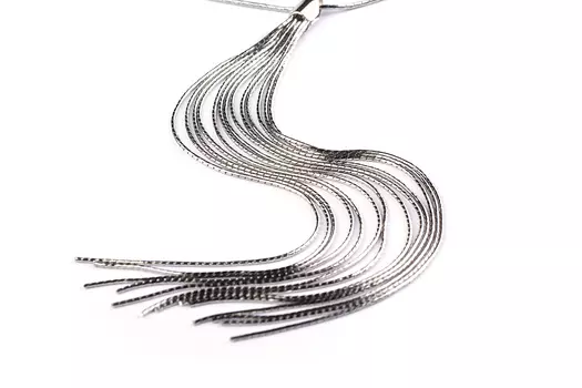 Колье серебряное Krastsvetmet