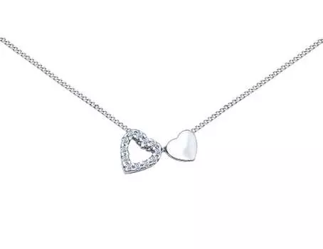 Колье серебряное Sokolov с фианитами