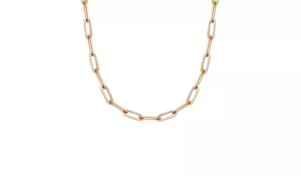 Колье золотое Delta с фианитом