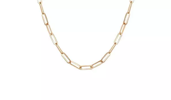 Колье золотое Delta с фианитом