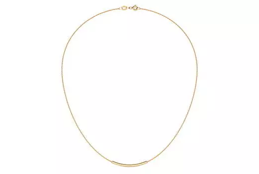 Колье золотое Krastsvetmet «Линия»