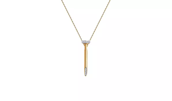 Колье золотое Sokolov «Гвоздь / Love» с бриллиантами