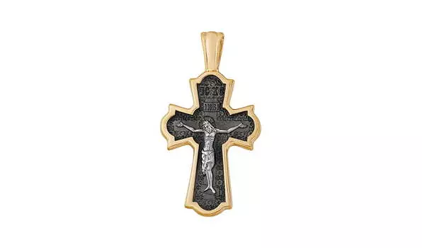 Крест серебряный EFREMOV