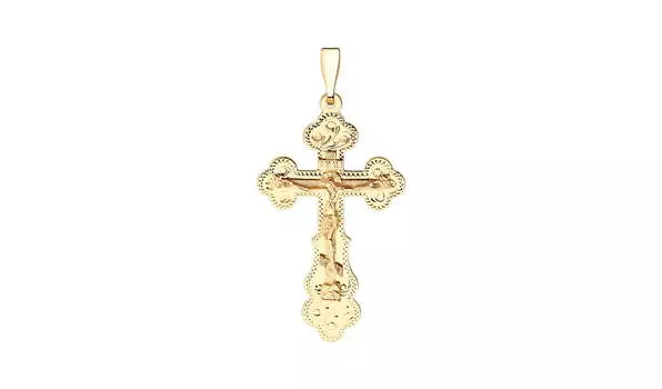 Крест серебряный Sokolov