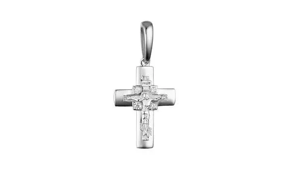 Крест золотой Bellissima Tentazione с бриллиантами