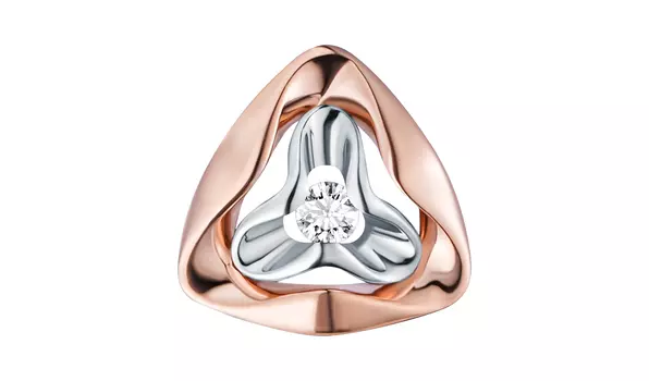 Подвеска-бегунок золотая Bellissima Tentazione с бриллиантом