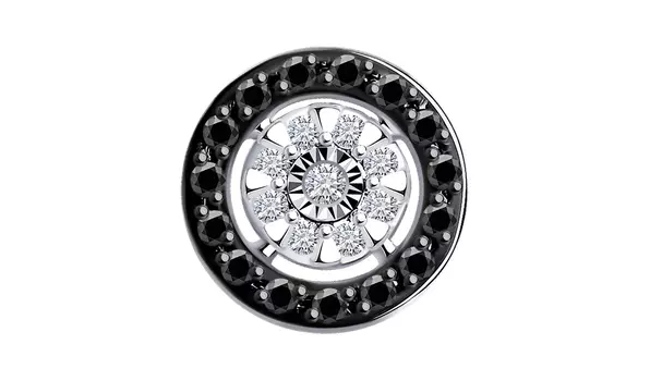 Подвеска-бегунок золотая Sokolov с бриллиантами