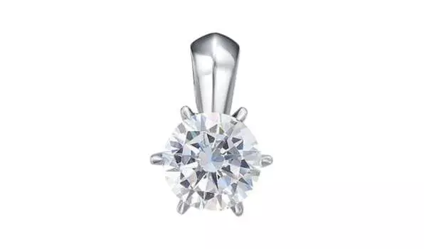 Подвеска серебряная Delta с фианитом