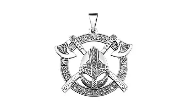 Подвеска серебряная EFREMOV «Славянские доспехи»