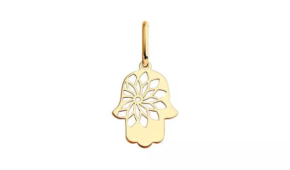 Подвеска золотая Sokolov