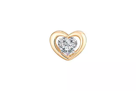 Подвеска золотая Талант с фианитом