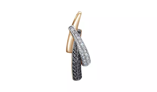 Подвеска золотая Vesna с бриллиантами