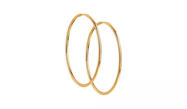 Серьги-конго золотые Sokolov