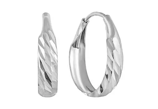 Серьги-конго золотые Талант