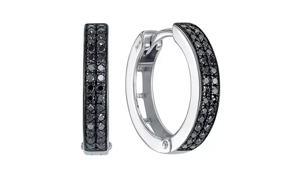 Серьги-конго золотые Vesna с бриллиантами