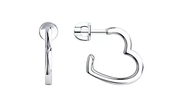 Серьги серебряные Sokolov